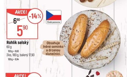 Rohlík selský