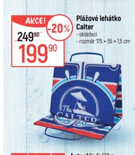 Plážové lehátko Calter