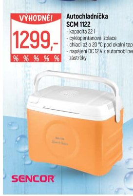 Autochladnička SCM 1122 Sencor