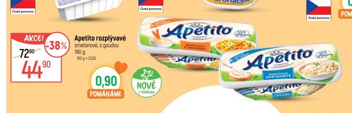 Apetito rozplývavé smetanové 190 g