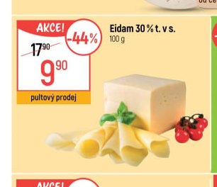 Eidam 30% t. v s.