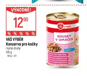 Váš Výběr Konzerva pro kočky