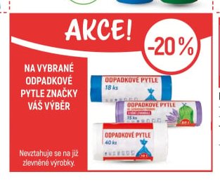 Váš Výběr Odpadkové pytle