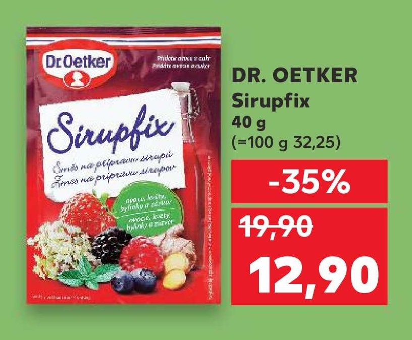 DR. OETKER Sirupfix 40 g
