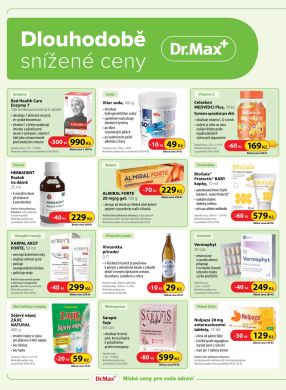 akční leták Dr. Max 1.6.2026-30.6.2026
