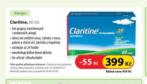 Claritin, 60 tbl.