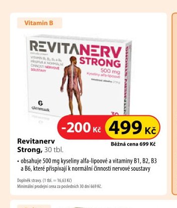 Revitanerv Strong, 30 tbl.