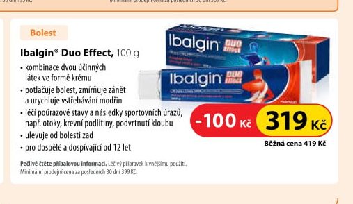 Ibalgin Duo Effect, 100 g