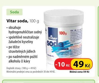 Vitar soda, 100 g