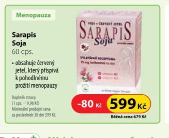 Sarapis Soja, 60 cps.
