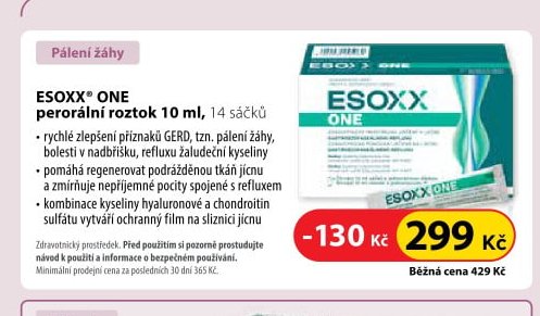 ESOXX ONE perorální roztok 10 ml, 14 sáčků