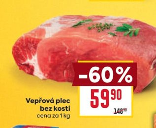 Vepřová plec bez kosti
