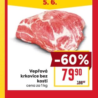 Vepřová krkovice bez kosti