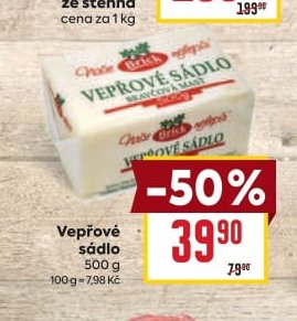 Vepřové sádlo