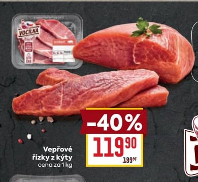 Vepřové řízky z kýty