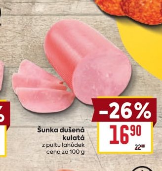 Šunka dušená kulatá