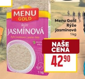 Menu Gold Rýže jasmínová 1 kg