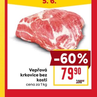 Vepřová krkovice bez kosti