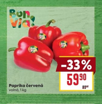 Paprika červená
