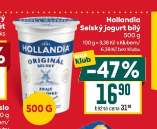 Hollandia Selský jogurt bílý