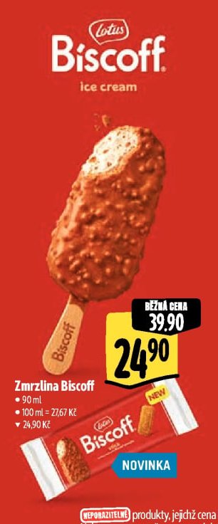 Zmrzlina Biscoff