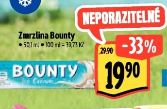 Zmrzlina Bounty