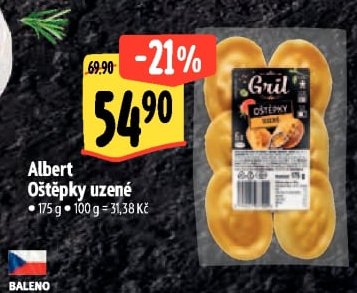 Albert Oštěpky uzené