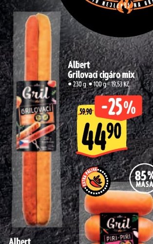 Albert Grilovací cigáro mix