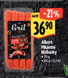 Albert Pikantní klobásky