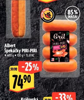 Albert Špekáčky PIRI-PIRI
