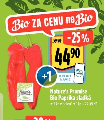 Nature's Promise Bio Paprika sladká