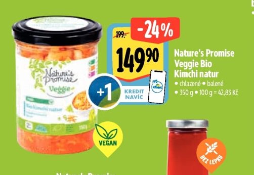 Nature's Promise Veggie Bio Kimchi natur