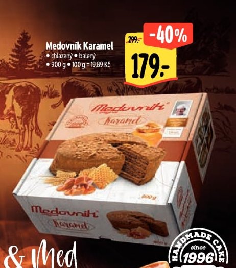 Medovník Karamel