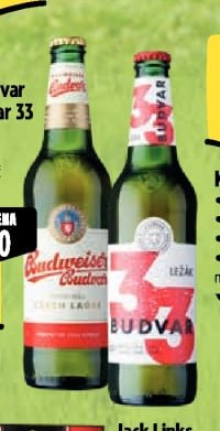 Budweiser Budvar Original/Budvar 33