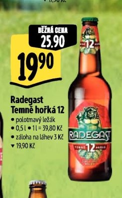 Radegast Temně hořká 12