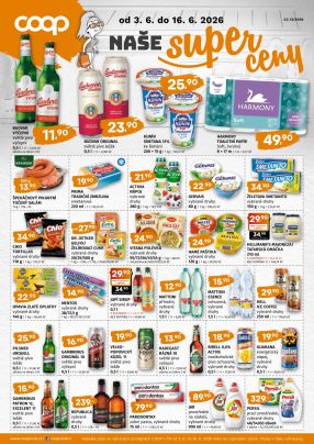 akční leták COOP 3.6.2026-16.6.2026