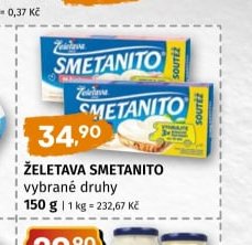 Želetava smetanito