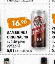 Gambrinus Originál 10