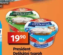 President Delikátní tvaroh