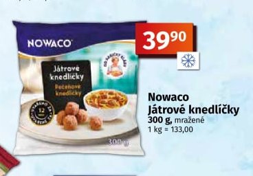 Nowaco Játrové knedlíčky