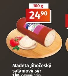 Madeta Jihočeský salámový sýr