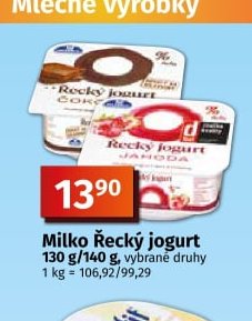 Milko Řecký jogurt