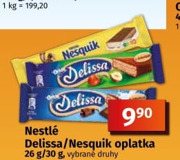 Nestlé Delissa/Nesquik oplatka