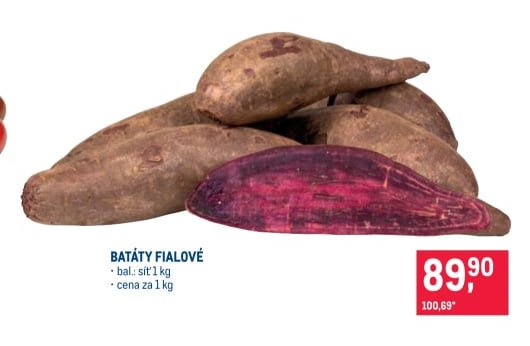 BATÁTY FIALOVÉ