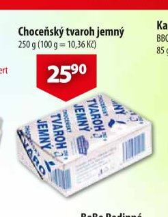 Choceňský tvaroh jemný