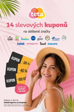 akční leták Teta drogerie 4.6.2026-16.6.2026