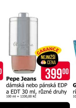 Pepe Jeans dámská nebo pánská EDP a EDT 30 ml