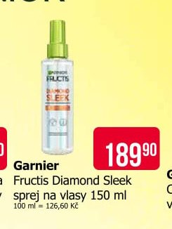 Garnier Fructis Diamond Sleek sprej na vlasy