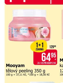 Mooyam tělový peeling 350 g