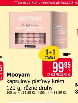 Mooyam kapsulový pleťový krém 120 g